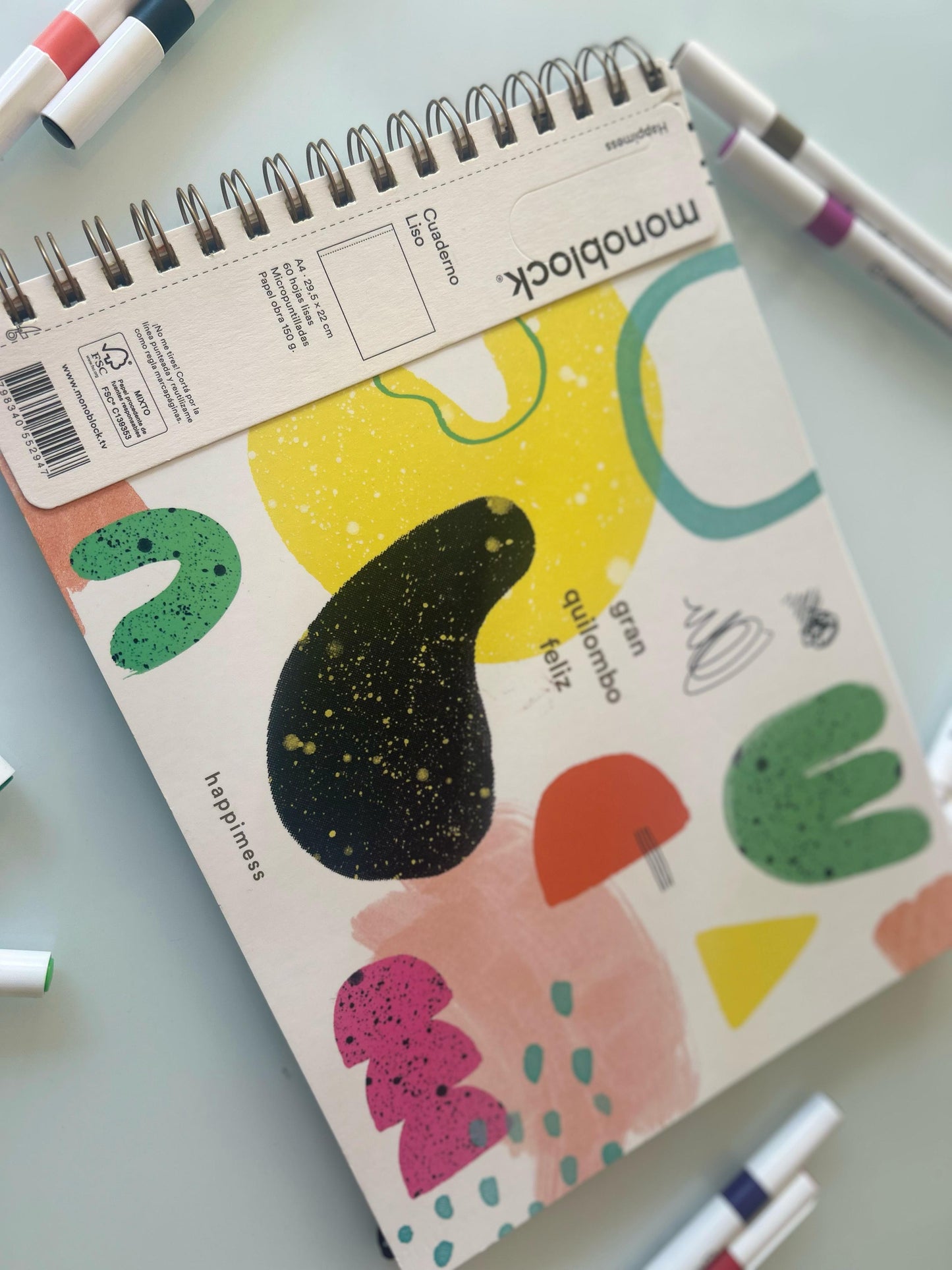 Cuaderno Gran Quilombo Feliz