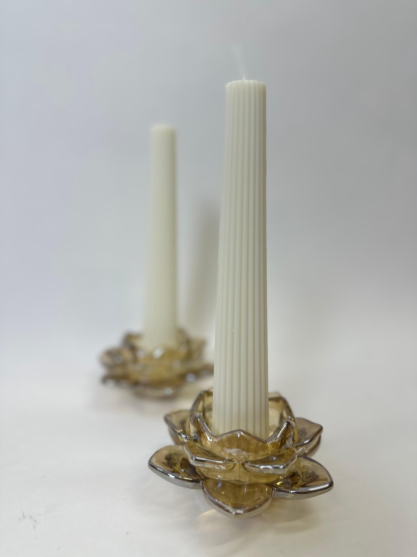 Set x2 Velas Lotus Altas