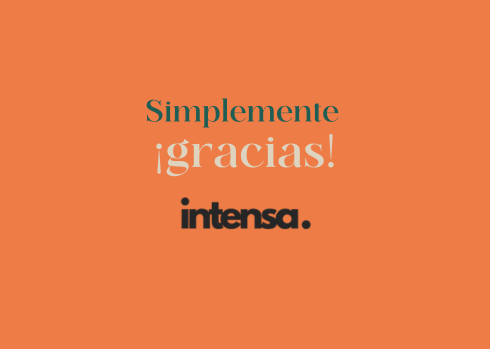 Simplemente ¡gracias!