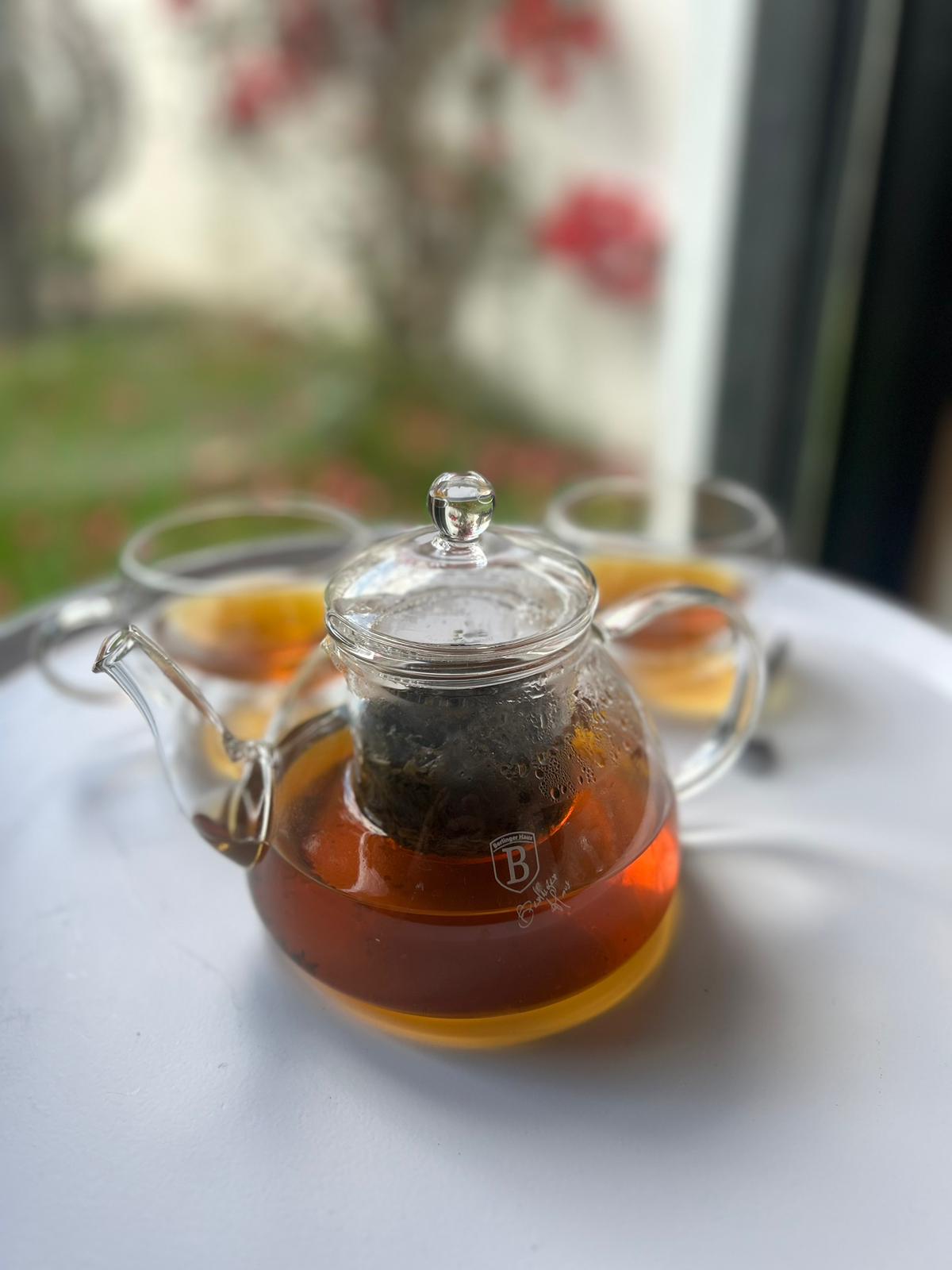 Tetera c/filtro Borosilicato