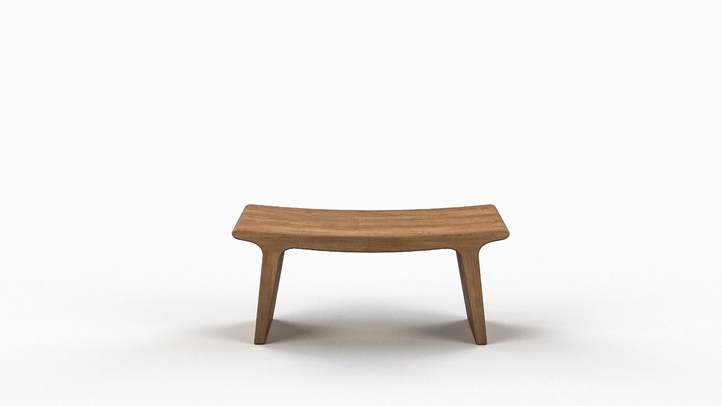 Banco de Meditación de madera maciza