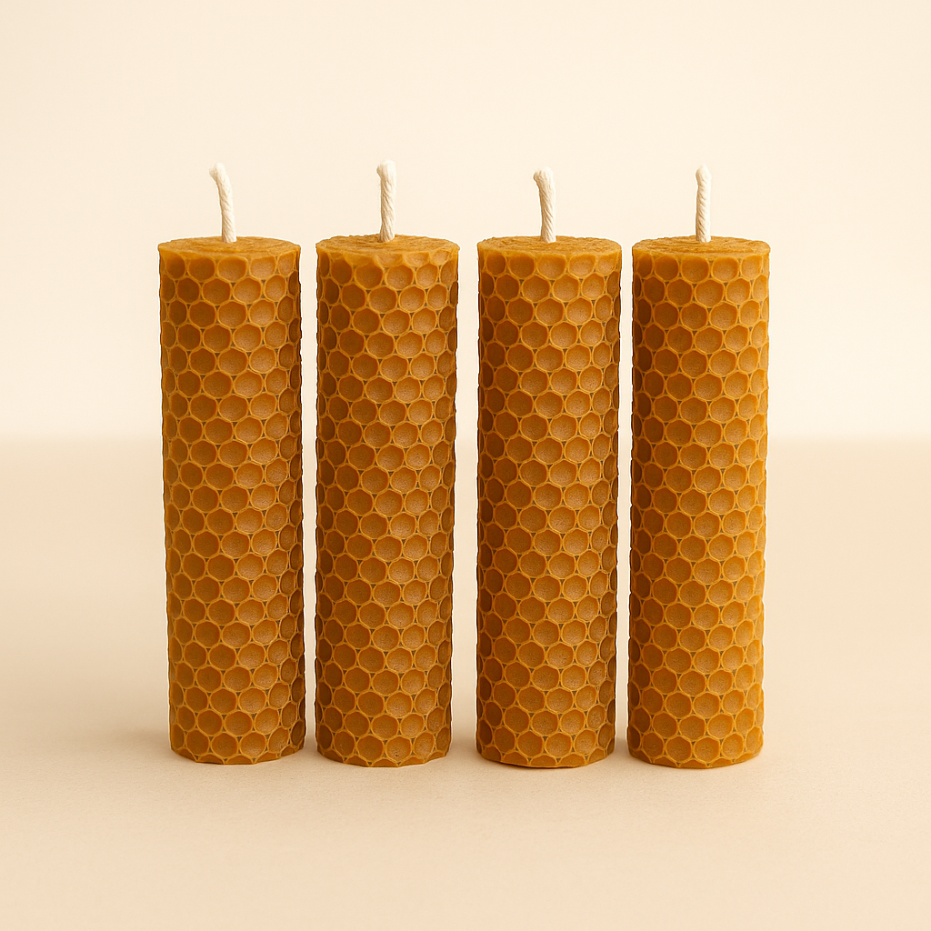 Set 4 Velas de Miel