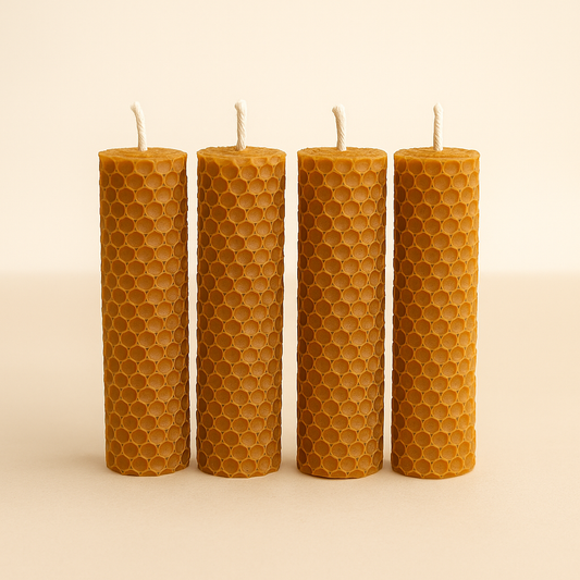 Set 4 Velas de Miel
